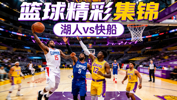 篮球精彩集锦 湖人快船